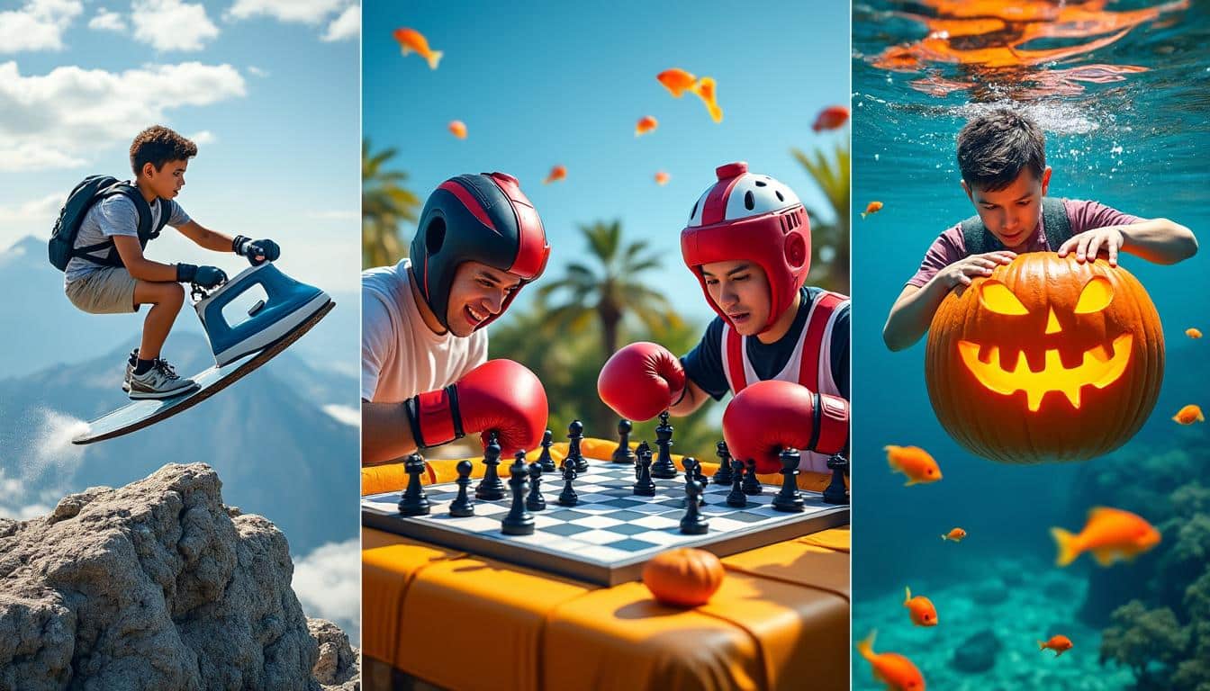 d&eacute;couvrez une s&eacute;lection de sports insolites &agrave; tester absolument pour vivre des sensations in&eacute;dites et sortir de votre routine sportive. osez l&rsquo;originalit&eacute; et trouvez l&rsquo;activit&eacute; qui r&eacute;veillera l&rsquo;aventurier qui sommeille en vous !