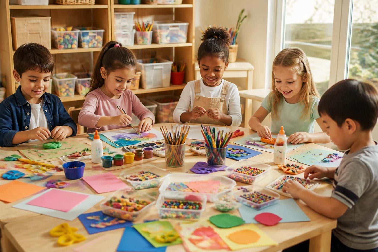 découvrez des activités de loisirs créatifs spécialement adaptées aux enfants pour stimuler leur imagination et leur créativité tout en s'amusant.