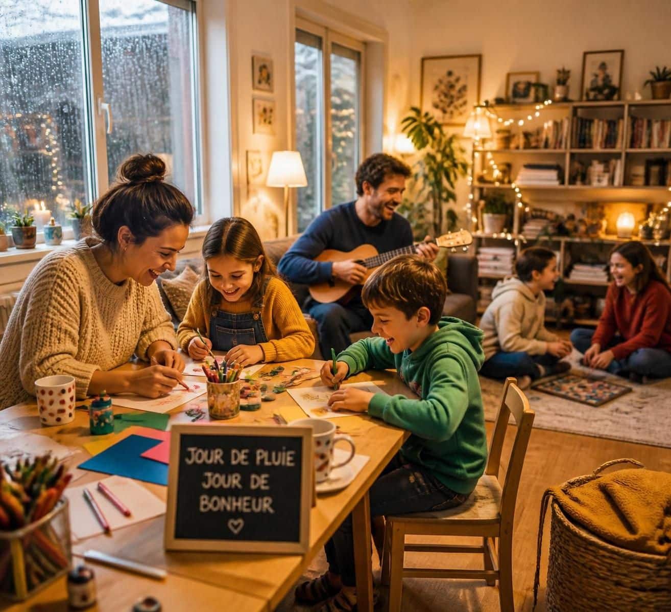 d&eacute;couvrez des id&eacute;es de loisirs &agrave; pratiquer en int&eacute;rieur pour profiter pleinement des journ&eacute;es pluvieuses, entre d&eacute;tente, cr&eacute;ativit&eacute; et divertissement.